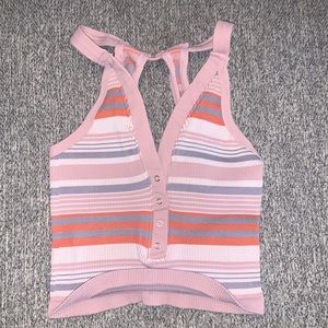 NWOT! Free People Happiness Runs Henley Size M/L